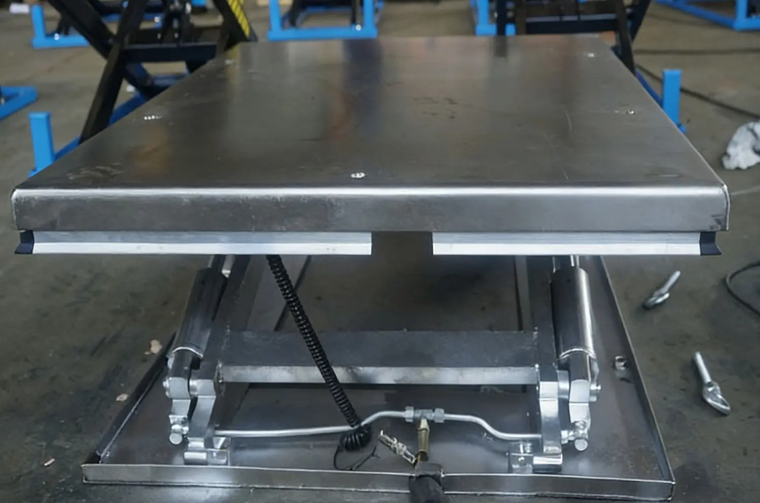 Stainless Scissor Lift Table Gallery 4