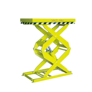 Sinolift SLG Stationary Electric Hydraulic double Scissor Lift Table