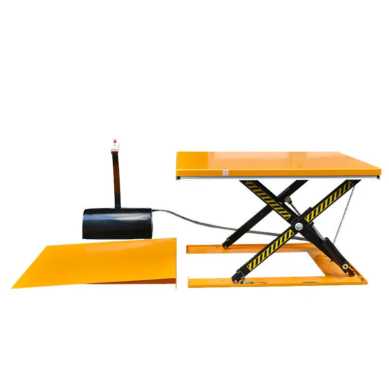 High-Quality Sinolift HY Low Profile Electric Stationary Lift Table Exporters, Service