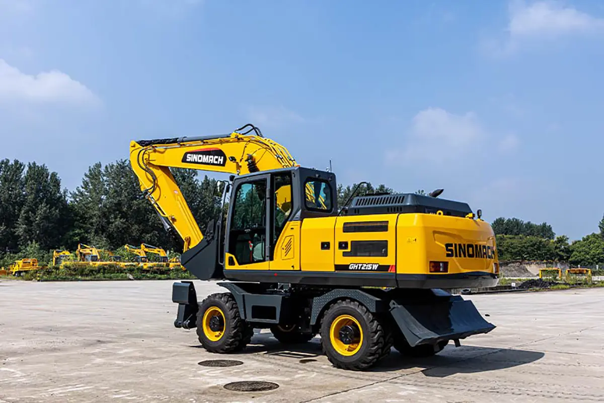 OEM Колёсный гидравлический экскаватор GHT215W Производители, Поставщики