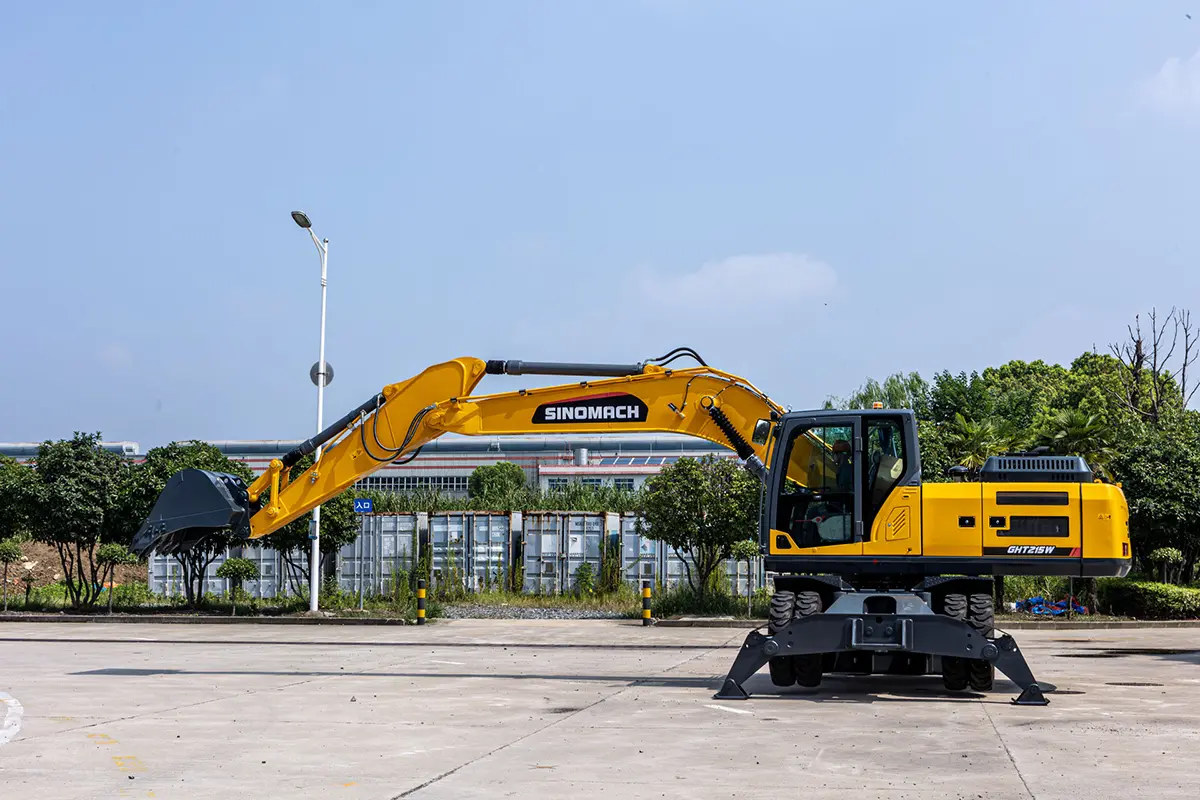 OEM Колёсный гидравлический экскаватор GHT215W Производители, Поставщики