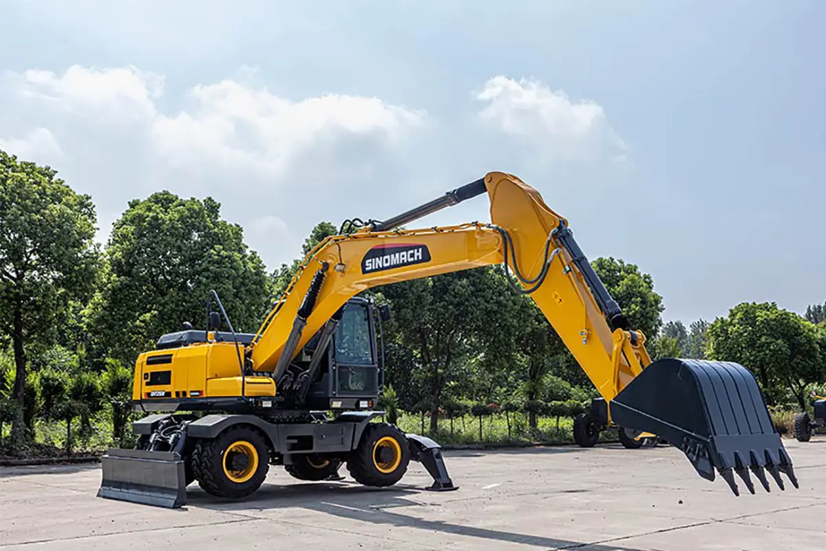 OEM Колёсный гидравлический экскаватор GHT215W Производители, Поставщики