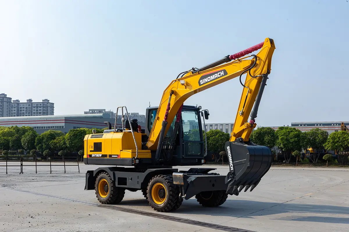 OEM Колёсный гидравлический экскаватор GHT160W Производители, Заводы