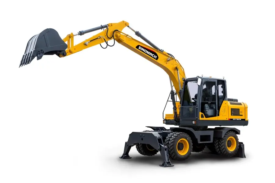 OEM Колёсный гидравлический экскаватор GHT160W Производители, Заводы