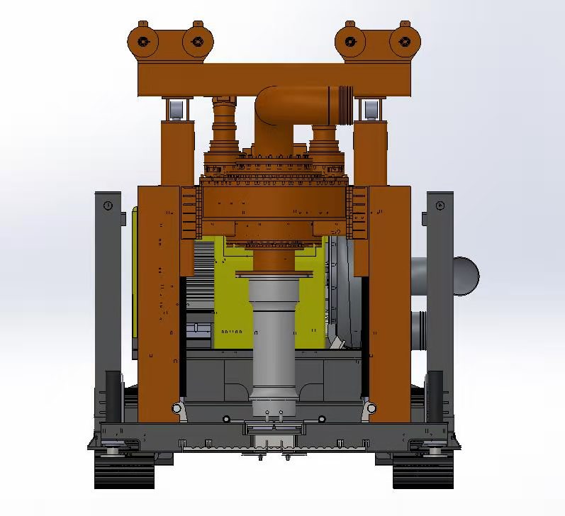 SD220L Crawler Drilling Rig View 1