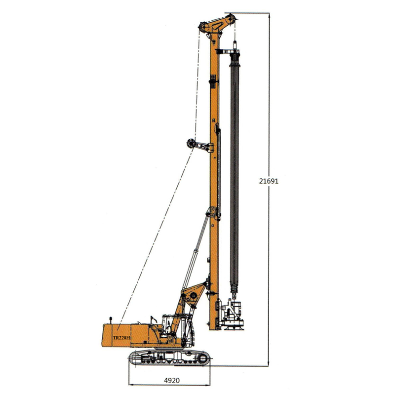 Rotary Drilling Rig Display 1