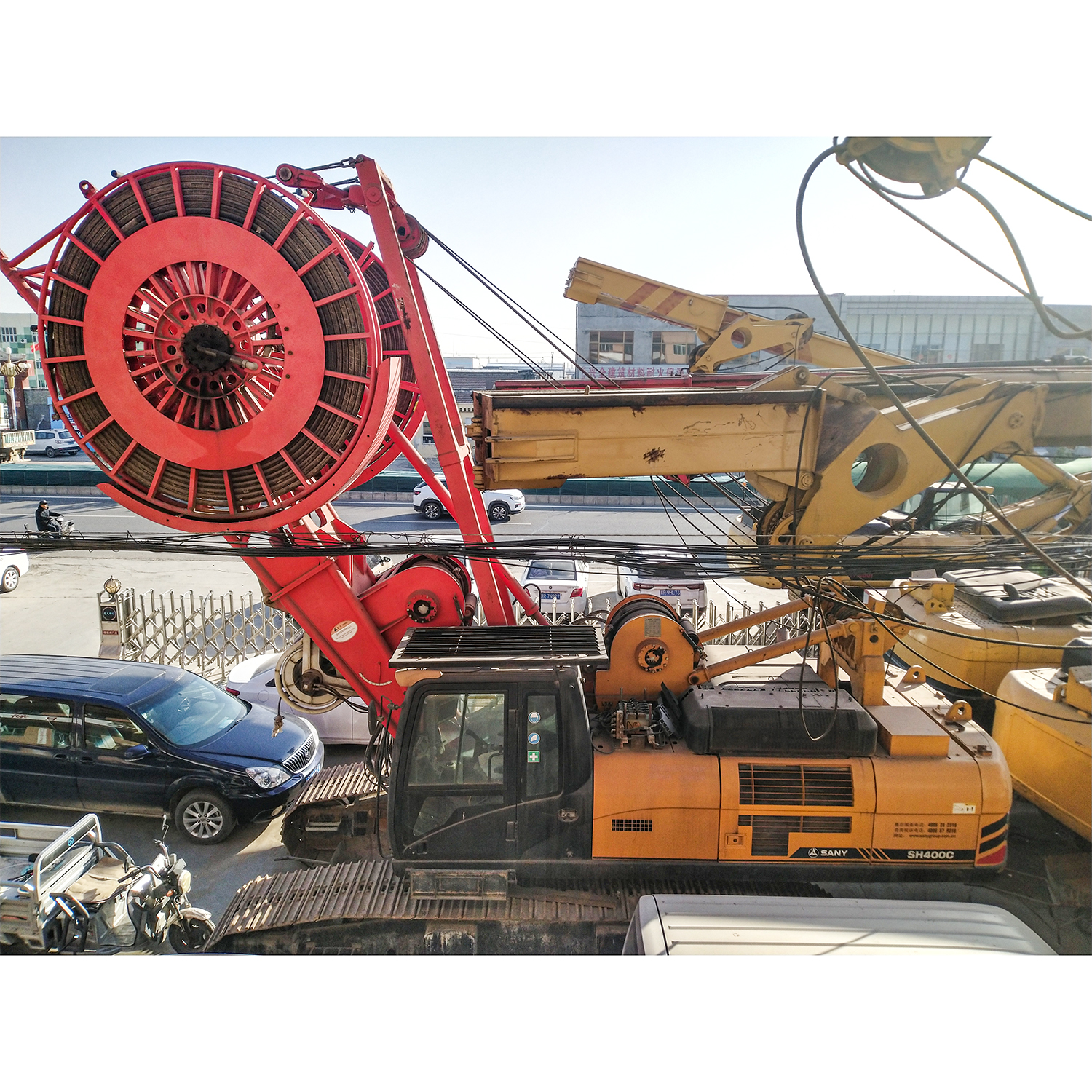 Buy Used SANY SH400C Diaphragm Wall Grab for Sale Suppliers, Factory
