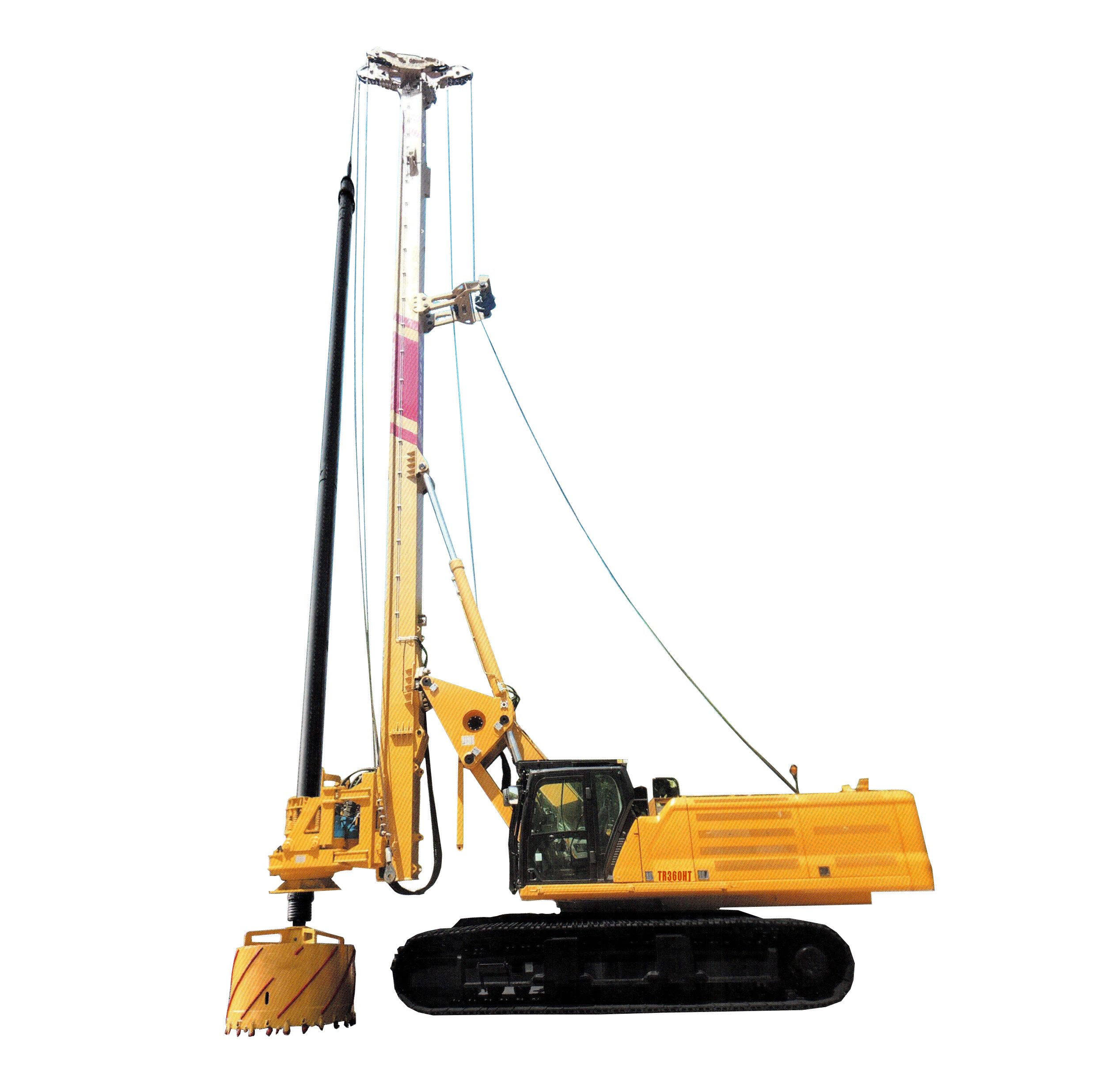 Wholesale Strong Rock Rotary Head Drilling Rig TR360HT High Configuration Pricelist, Products