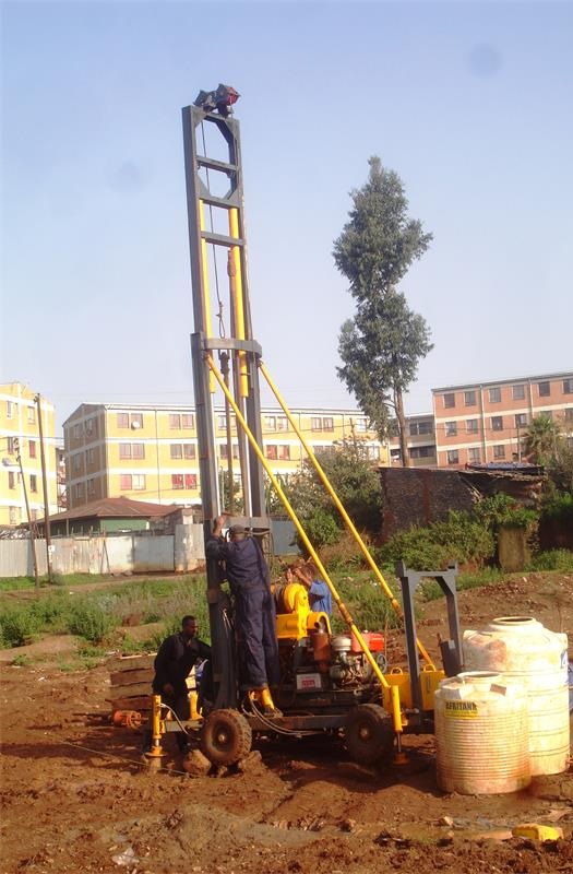 Trailer Mounted Drilling Rig