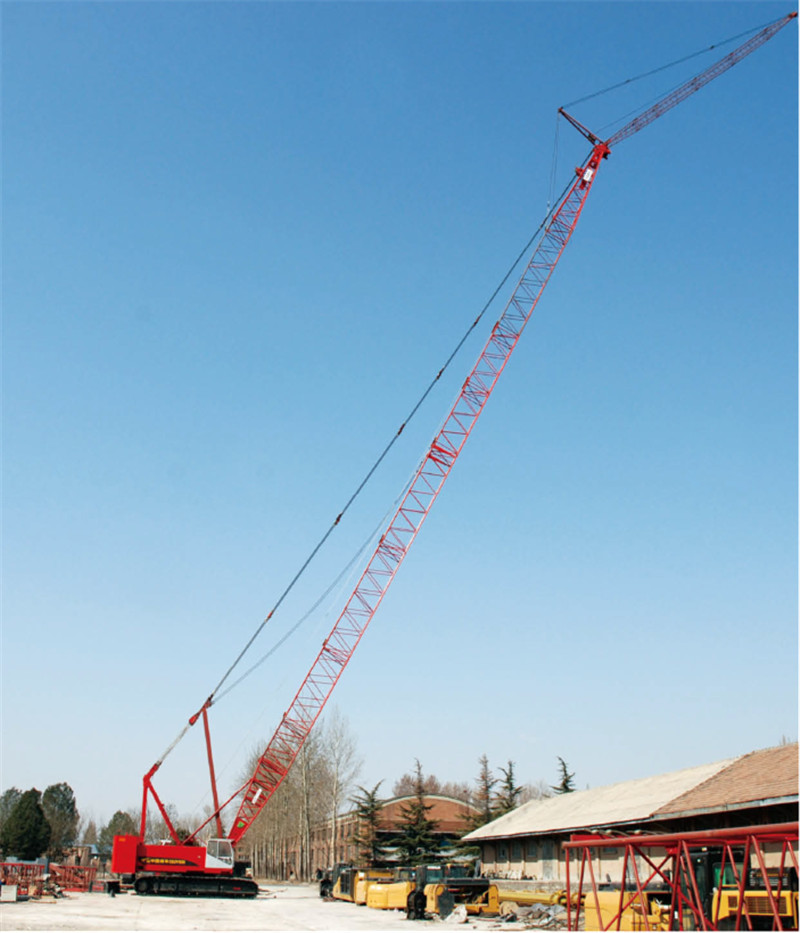 Crawler Crane Technical Dimensions