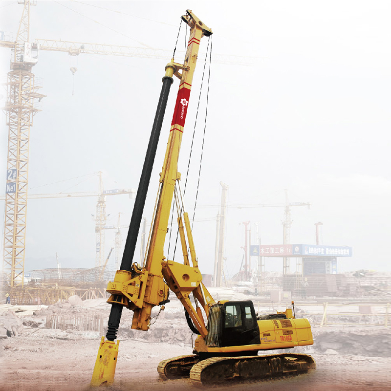 TR160D Rotary Drilling Rig Site Detail 3