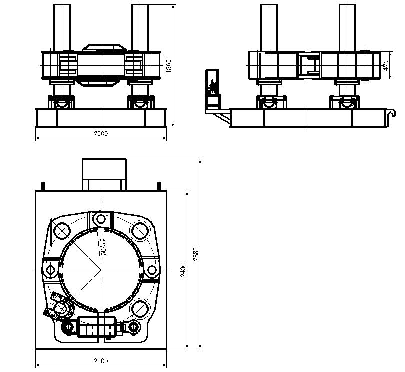 B1200 Hydraulic Extractor