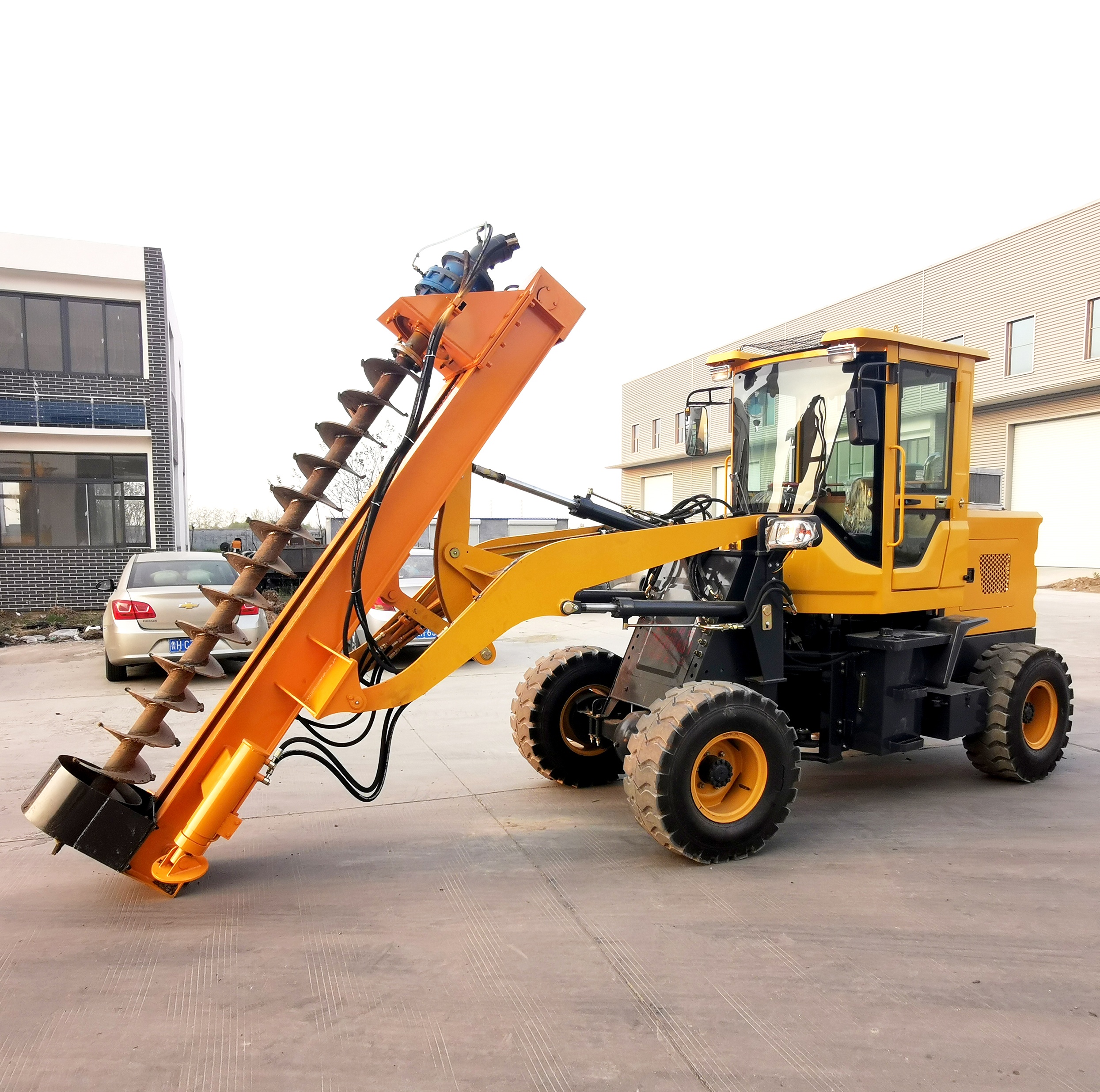 CE Certification ZF40 Loader-Type Piling Machine Manufacturers, Pricelist