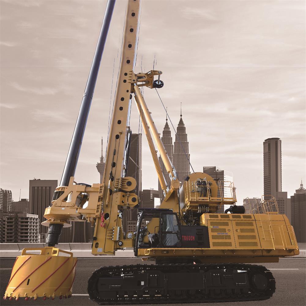 Best TR600H Rotary Drilling Rig for large and deep construction Pricelist, Company
