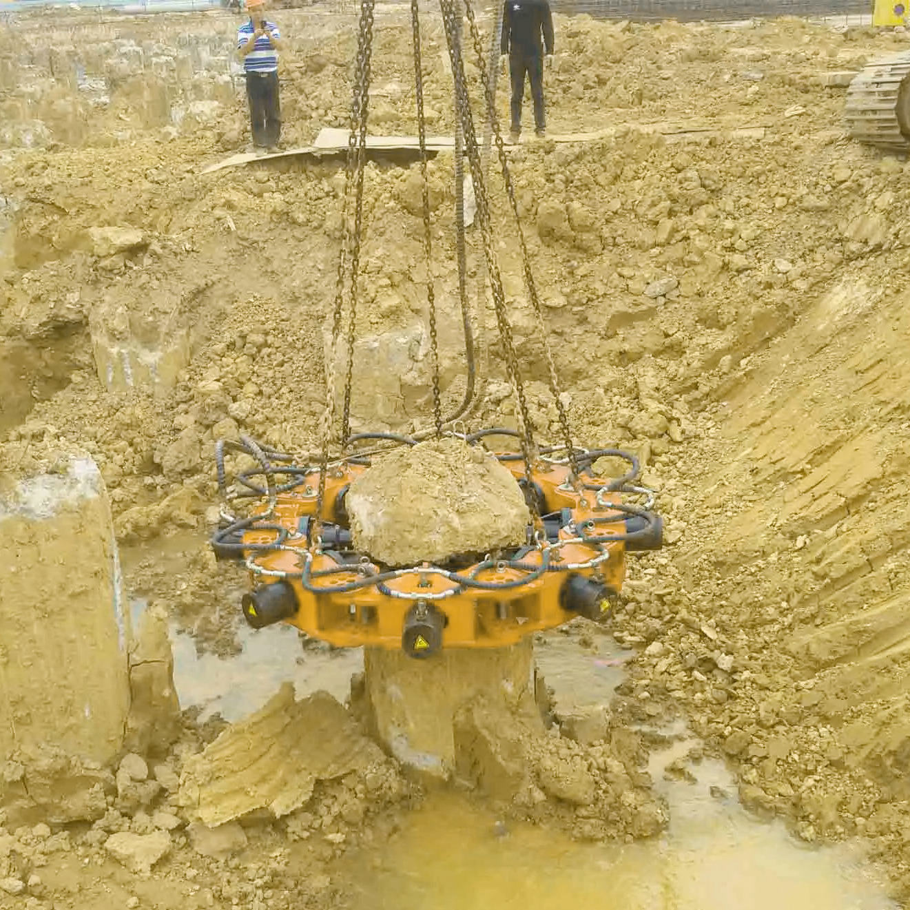 CE Certification 450-2000mm pile diameter hydraulic pile breaker Factories, Companies