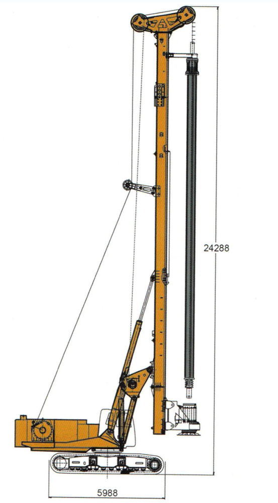 TR308H Dimension Drawing 1