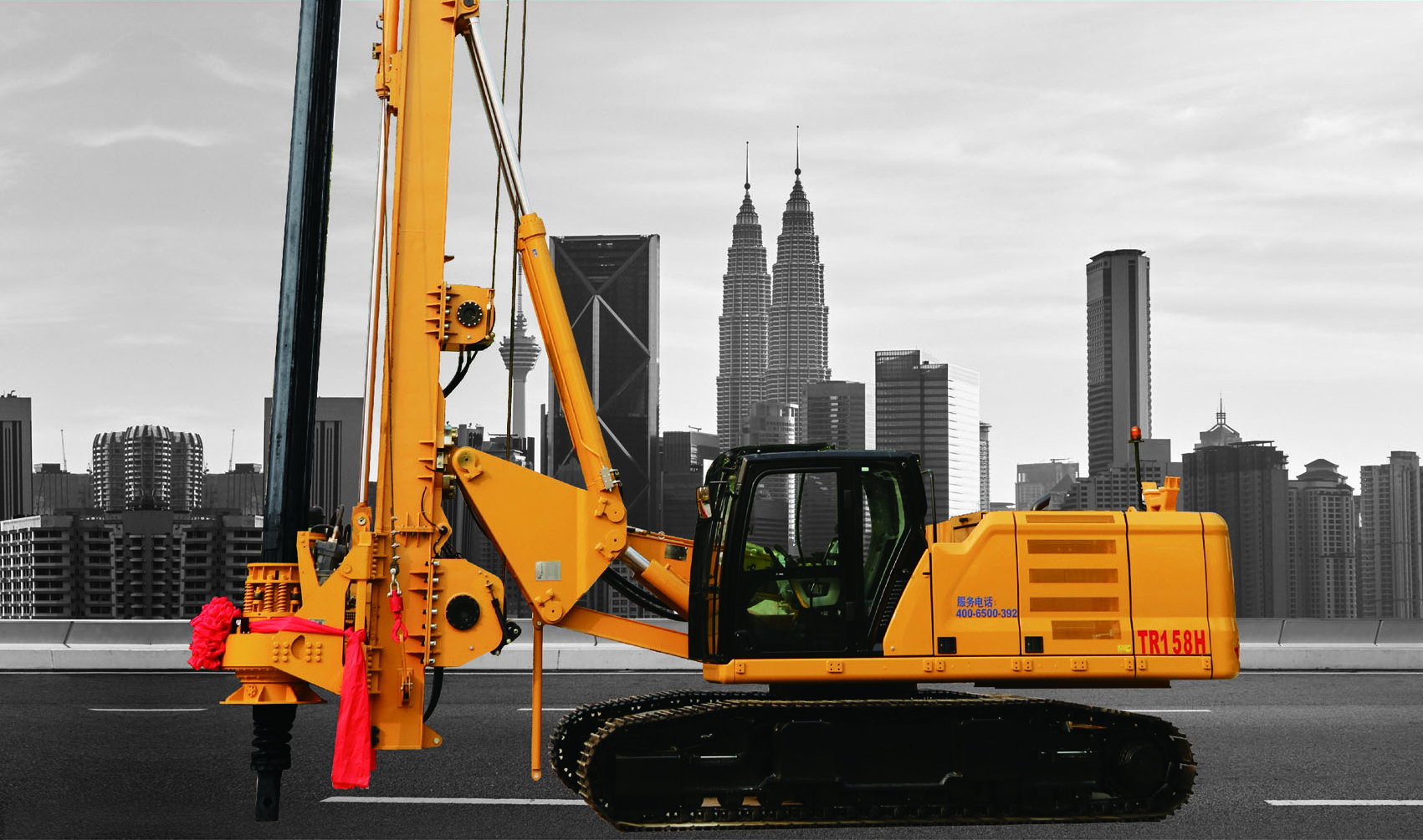 TR158H rotary drilling rig detail 4