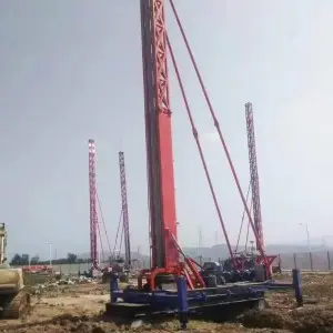 SH5D Deep Soil Mixing Drilling Rig with 1200mm diameter and 28m pile depth capacity
