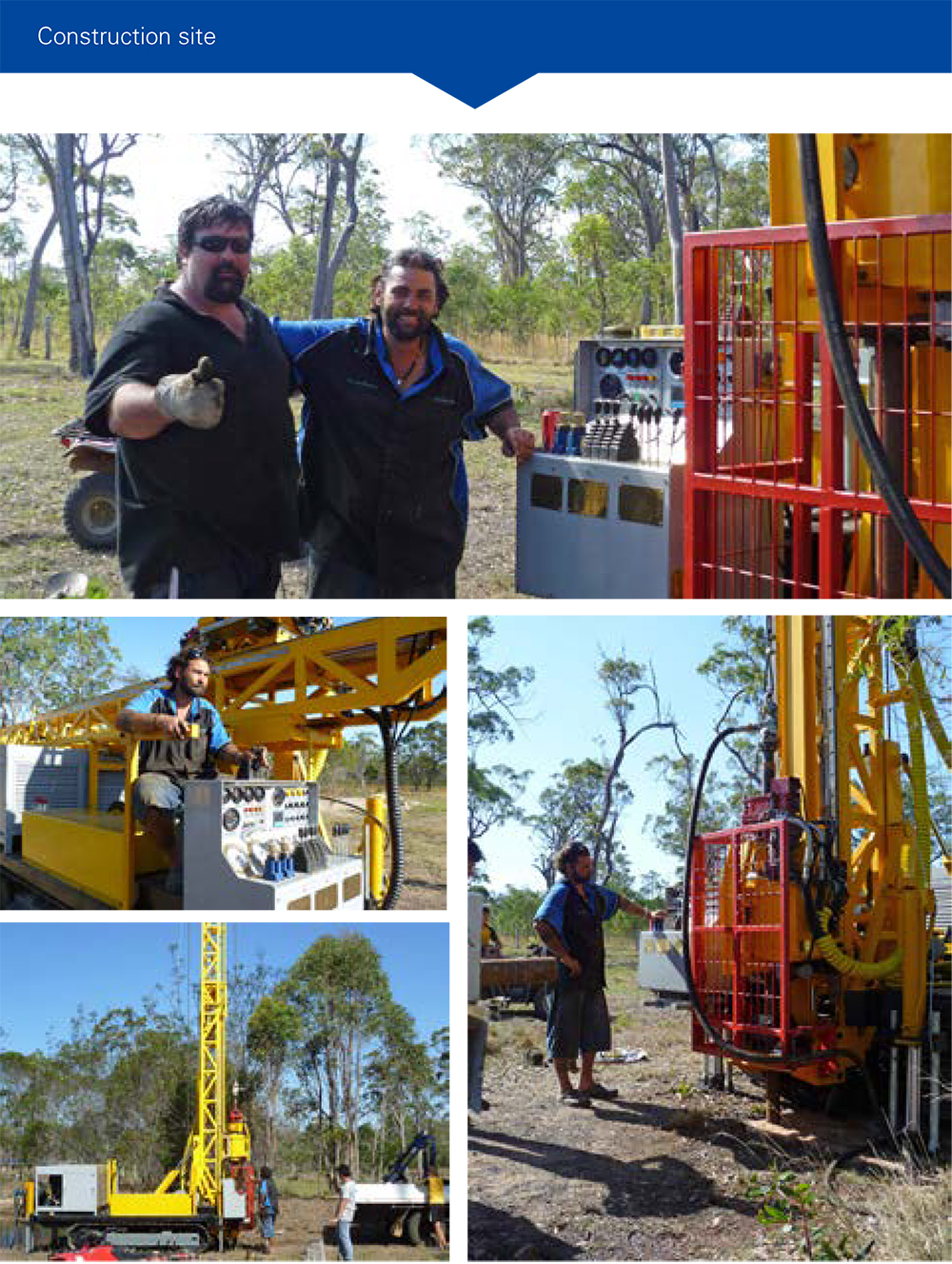 SHY-5C Drilling Rig Worksite Application