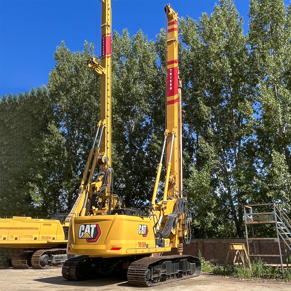 Famous 57.5m Depth TR158 Hydraulic Rotary Drilling Rig Manufacturer, Companies