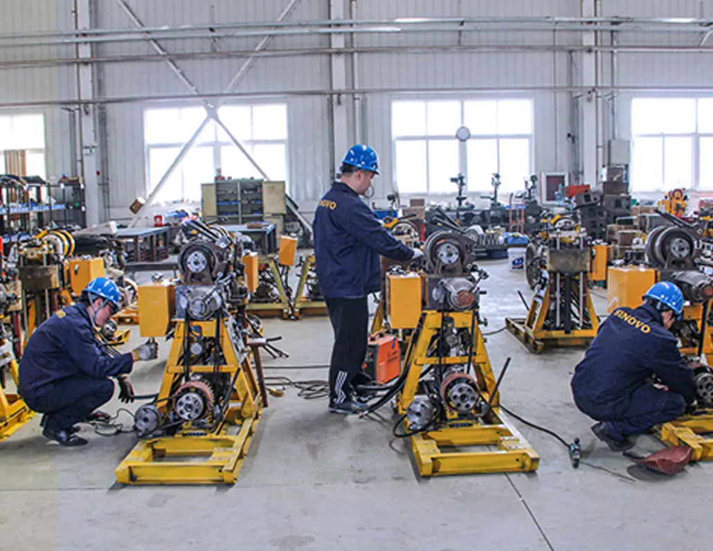 SINOVO after-sale service and on-site technical support for drilling rigs