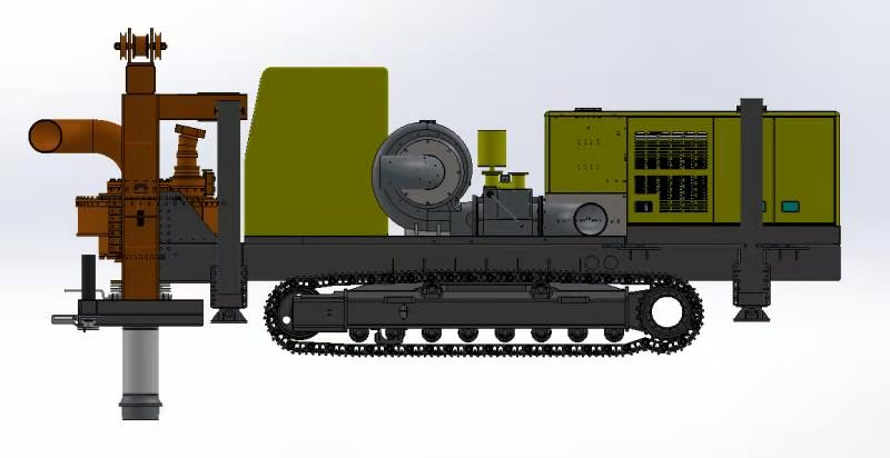 SD220L Crawler Drilling Rig Detail 3