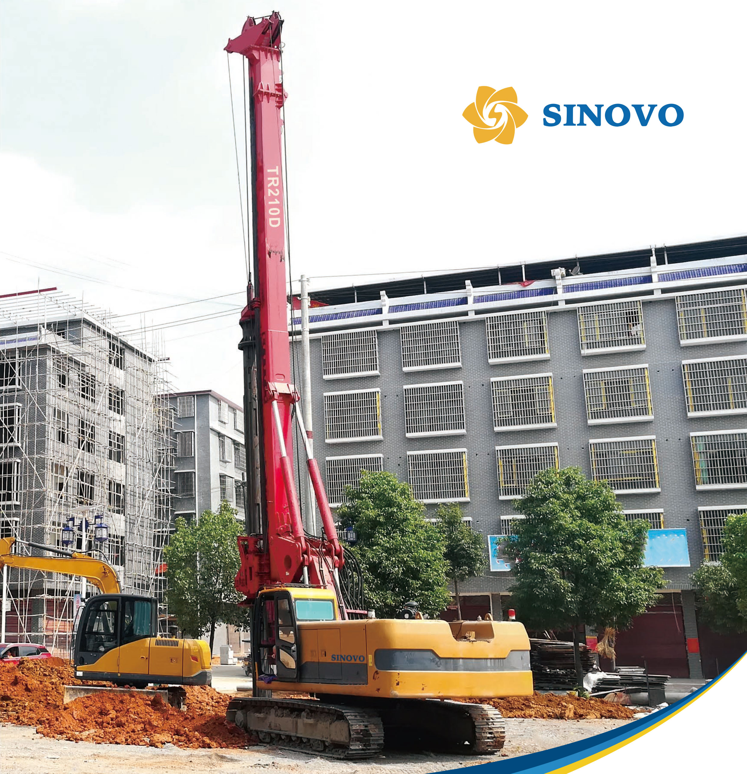 ODM TR210D Rotary Drilling Rig Supplier, Products