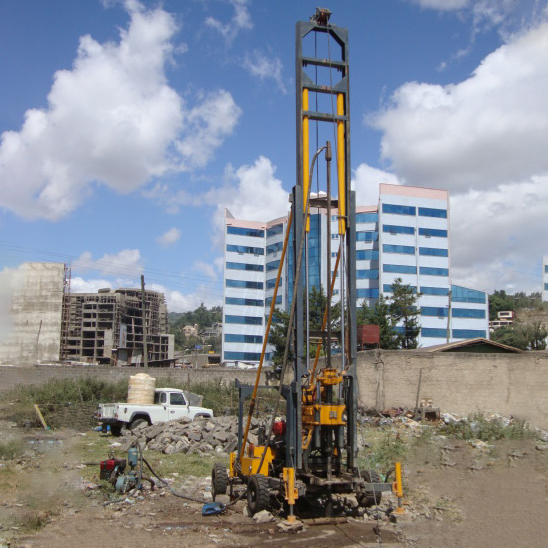 XYT-1A Trailer Core Drilling Rig Operation