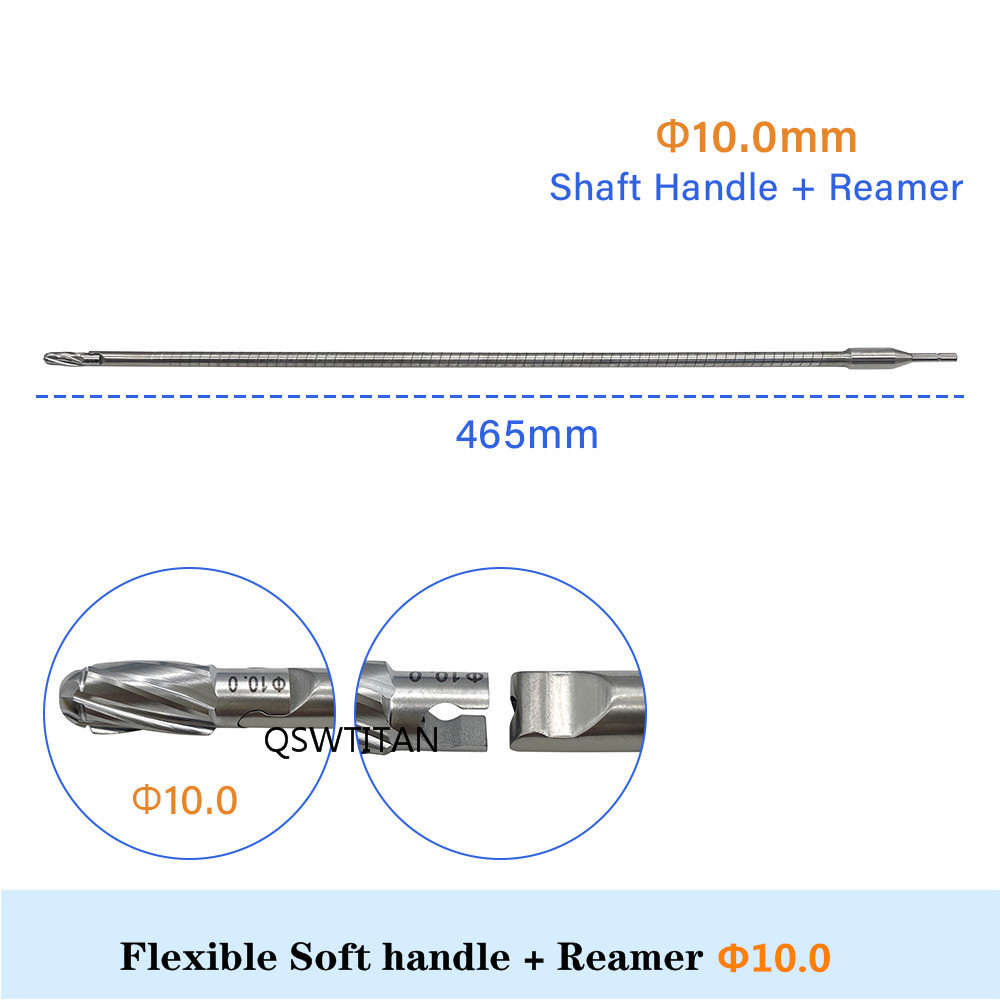 10 reamer head and flexible handle