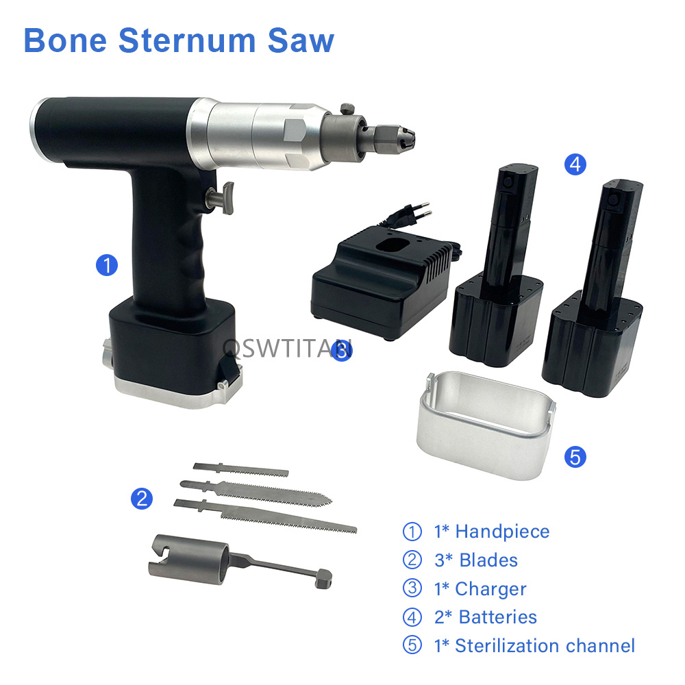 Orthopedic Sternum Saw Machine Orthopedic Power Tools Drill Saw Reciprocating Saw for Cardiothoracic Surgical Instruments