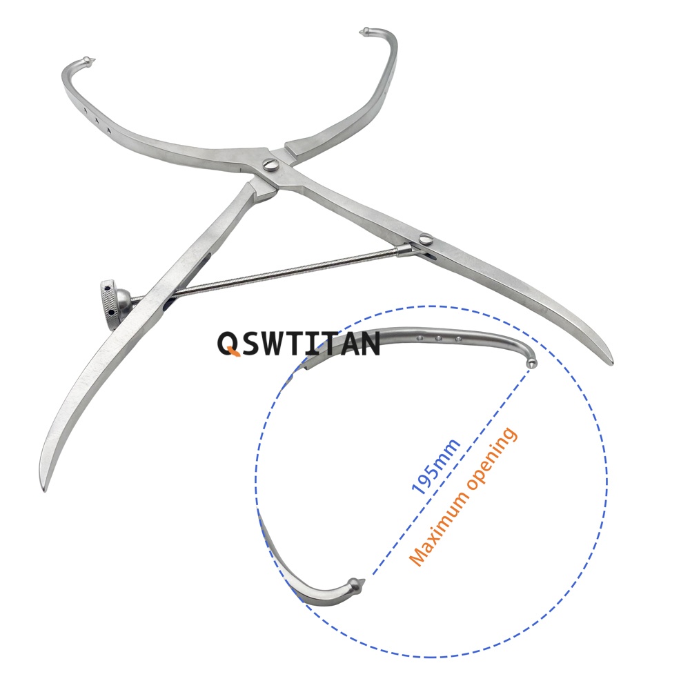 Stainless Steel Reduction Forceps With Ball Orthopedic Surgical Instruments