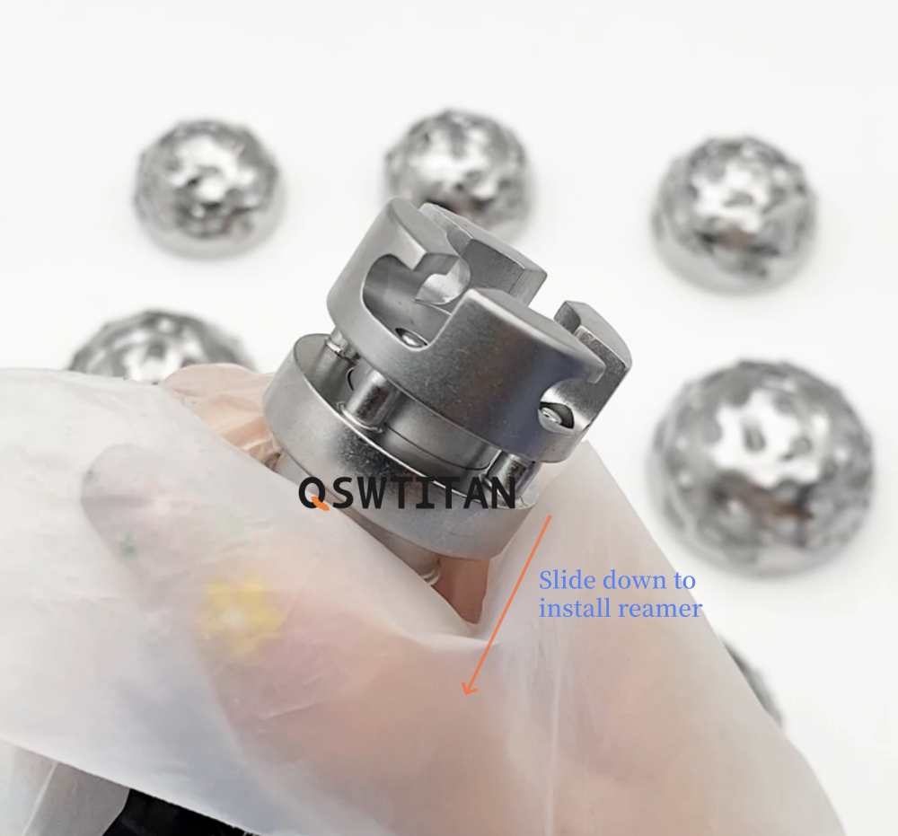 Orthopedic Acetabular Reamer Shaft Instrument Set for Hip Joint Replacement Surgery Instruments Pet