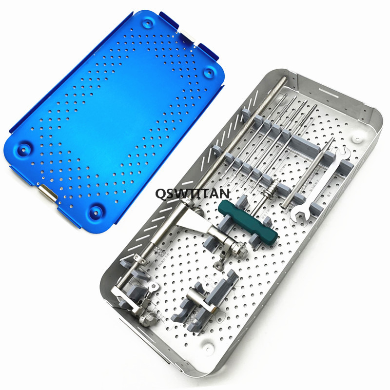 Orthopedics Fracture Reduction Instrument Kit Reduction of Fracture Femur Distractor Tibial Retractor Instrument Pet