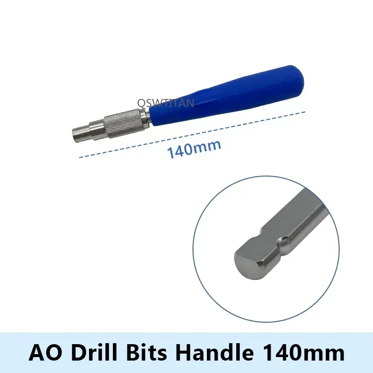 AO Drill Bits Handle 140mm (blue)