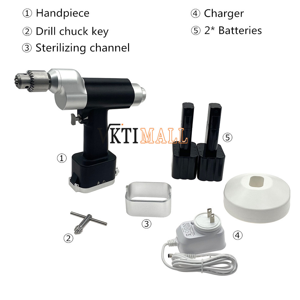 Orthopedic Cannulated Drill for Trauma Surgery Hollow Drill Bone Drilling Machine Orthopedic Instrument Veterinary