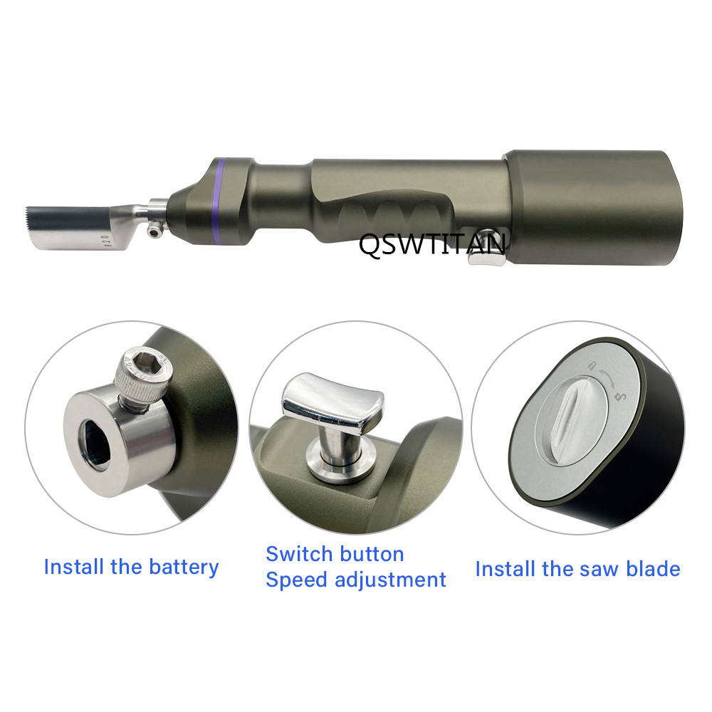1 Set TPLO Saw Orthopedic Oscillating Saw Electric Bone Saw Veterinary Orthopedic Surgical Instruments