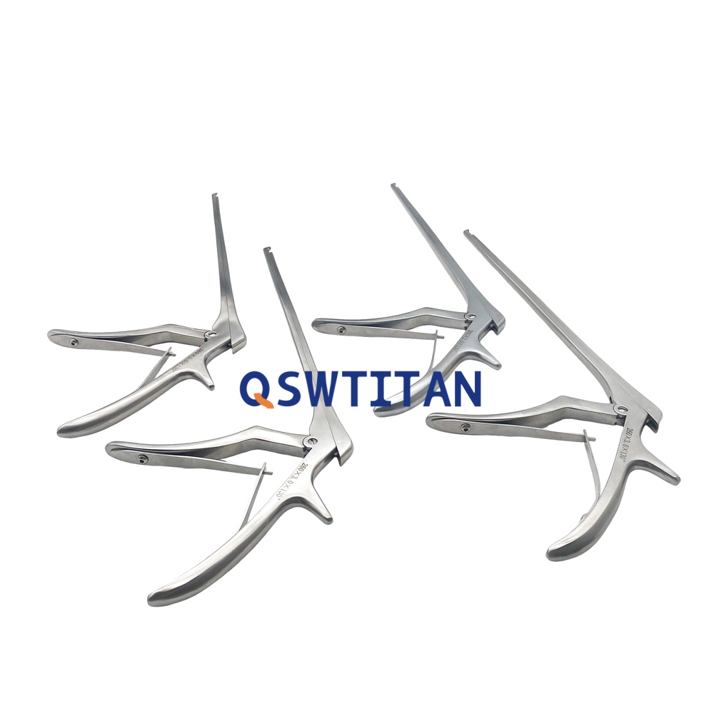 Medical Orthopedic Instruments Kerrison Rongeur Forceps Bone Punch Rongeur Kerrison 260CM Length 1mm to 5mm