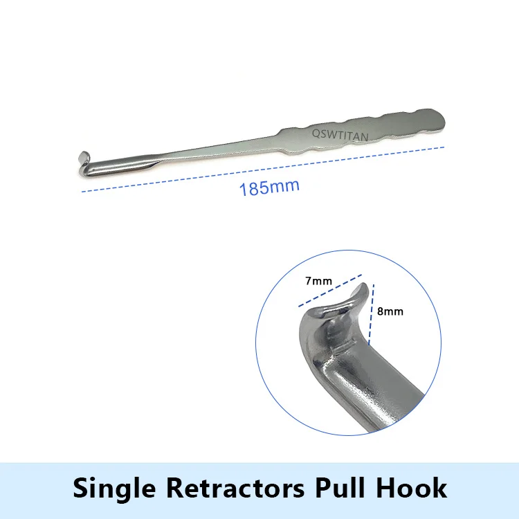 Pull Hook Skin Retractor Single Hook Detail