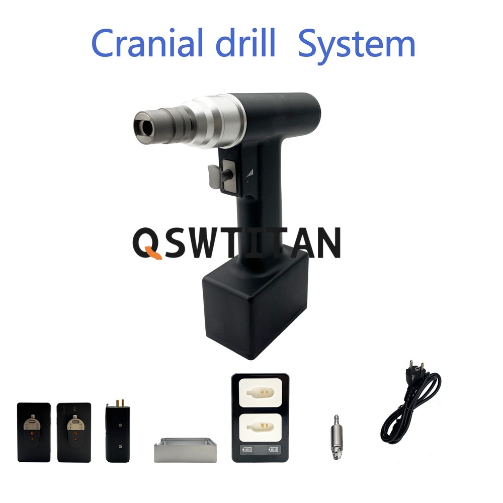 Cranial Drill with Automatic Stop Bone Drill for Trauma Surgery Sterilizable Pet Orthopedic Power Tool for Neurosurgery