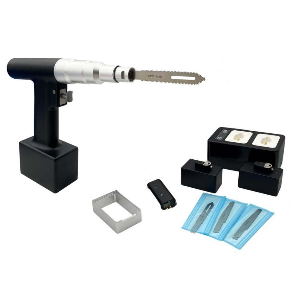 Orthopedic Reciprocating Saw System for Joint Replacement High-Torque Bone Cutting Power Tool for Trauma Surgery