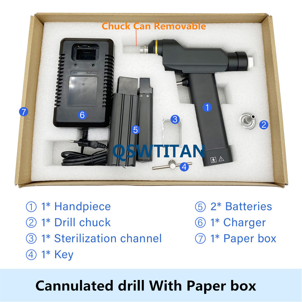 Mini Cannulated Drill Application View 1