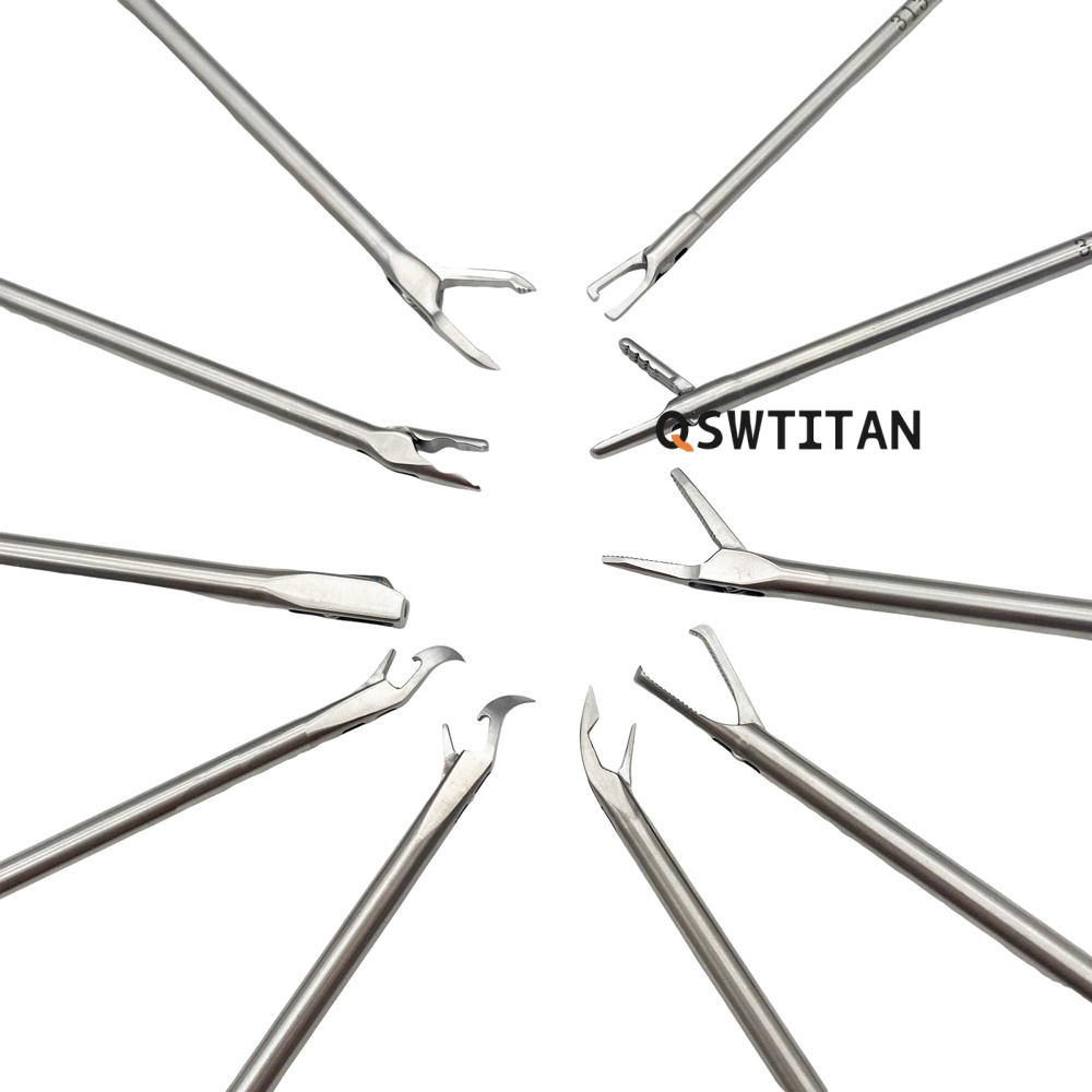 Stainless Steel Arthroscopic Forceps Basket Punches Suture Grasper Tendon Forceps Arthroscopy Surgical Instruments