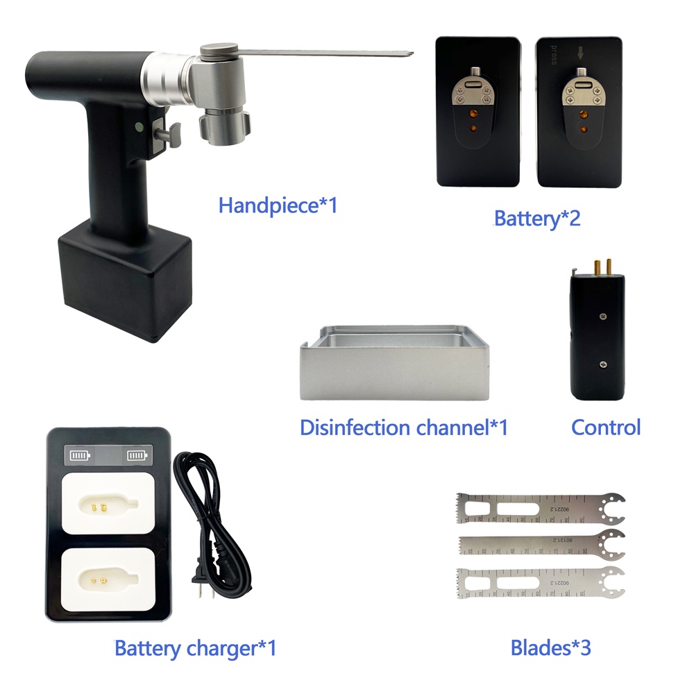 Orthopedic Oscillating Saw with Lithium Battery Electric Cutting Saw and Blades with Controller Orthopedic Pet Instrument