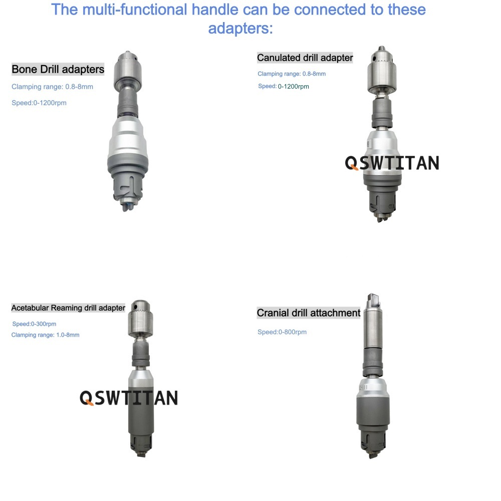 Multifunctional Bone Drill Oscillating Saw K Wire Bone Drill Saw Attachments Drill Lithium Battery Electric Power Tool
