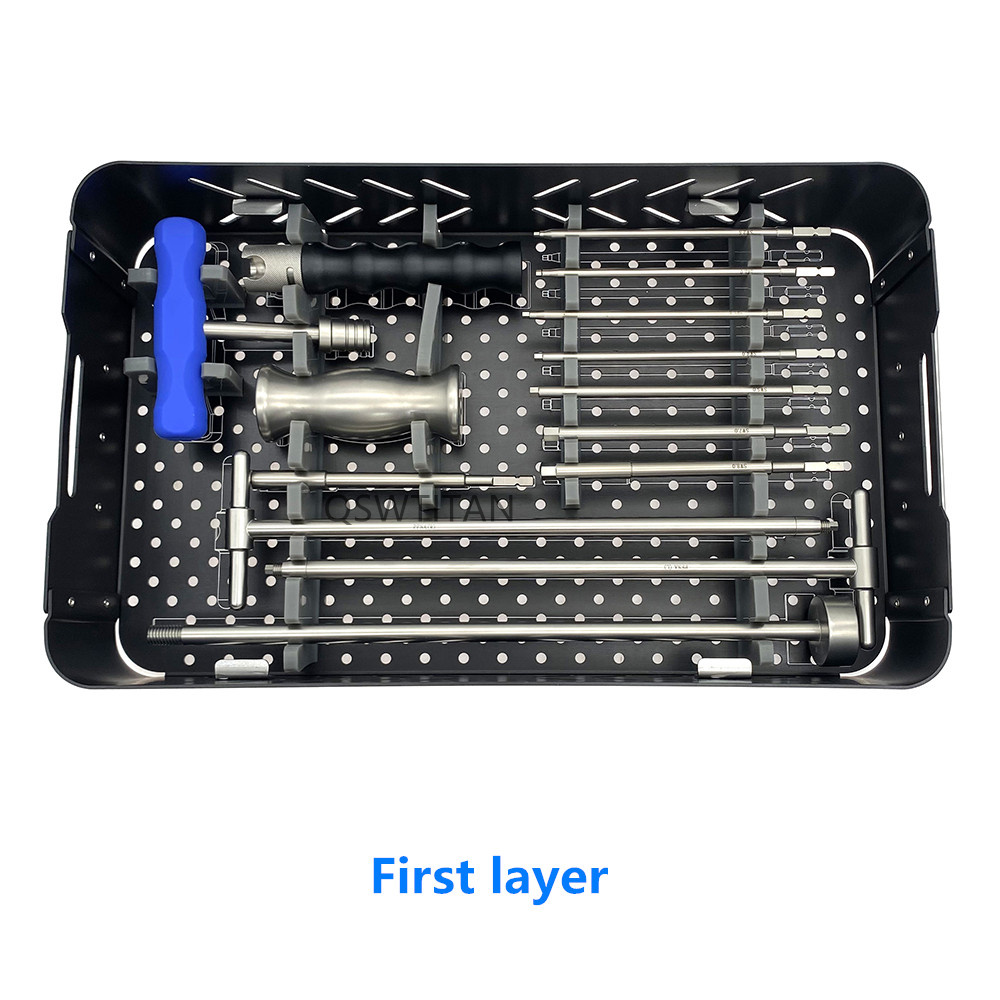 Bone Broken Screw Removal Instrument Set II for Intramedullary Nail Removal Tools Orthopedic Instruments