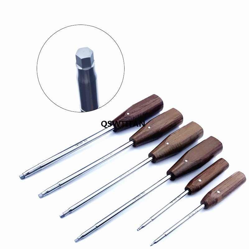 1pcs Bone Screwdriver Hex Head/ Star Head Veterinary Orthopedic Surgical Instruments