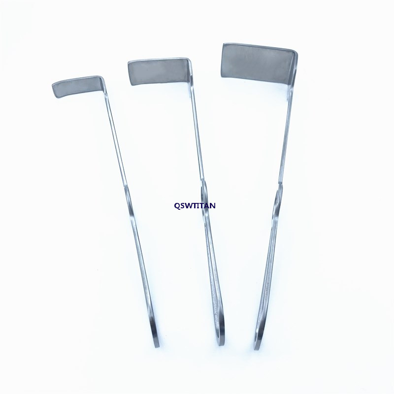 Flat Retractor 3pcs/set Stainless Steel Veterinary Orthopedic Surgical Instruments Pet Surgical Instruments