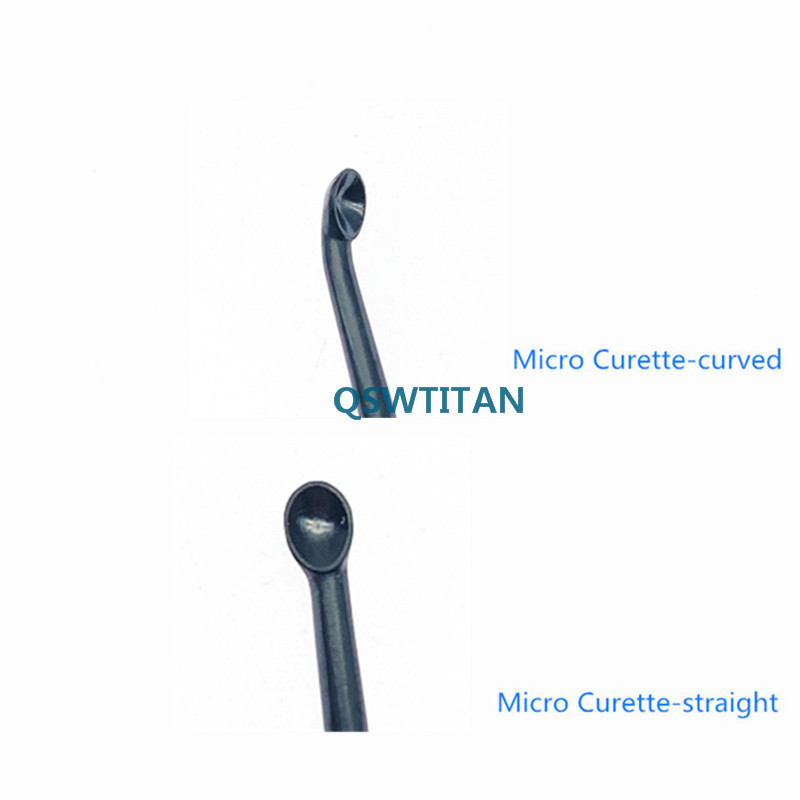 Micro Nerve Instrument Vessel Hook Nerve Spatula Dissectors Micro Curette Teardrop Disserctor 19pcs/set