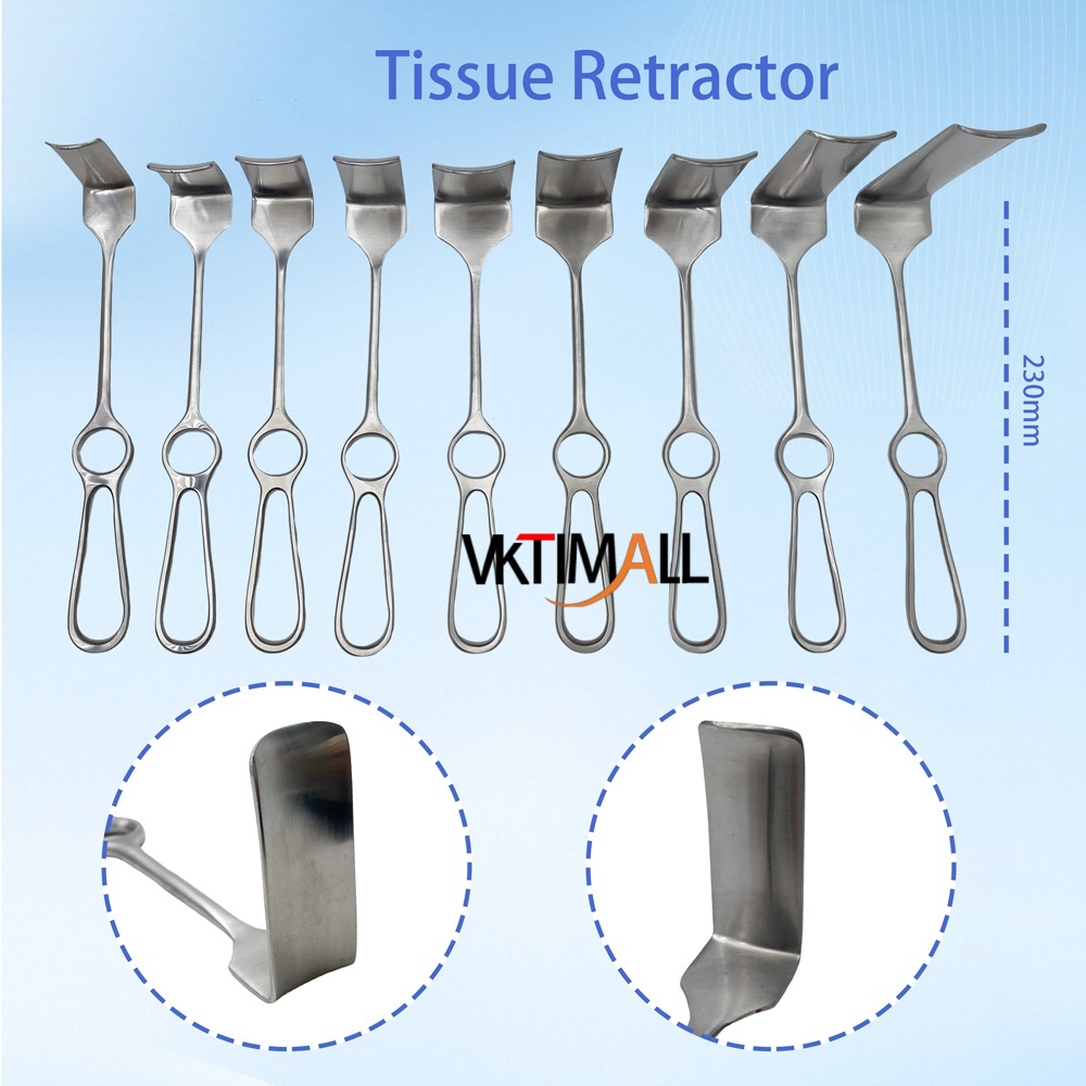 1pc Soft Tissue Retractor Implant Stainless Steel for Gynecology Retractor Orthopedic Instrument Autoclaveable