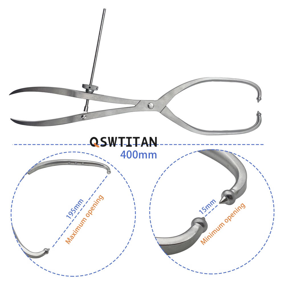 Stainless Steel Reduction Forceps With Ball Orthopedic Surgical Instruments